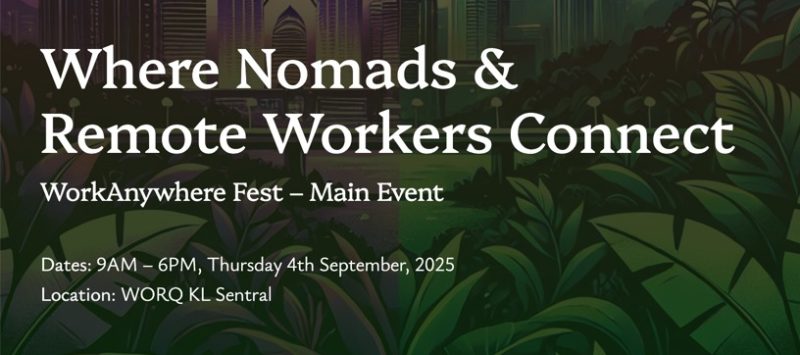 remote work fest nomad connex de rantau malaysia 2025